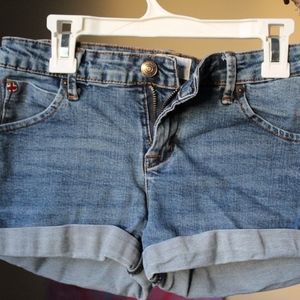 Super Cute Girls Hudson Jeans Short Shorts